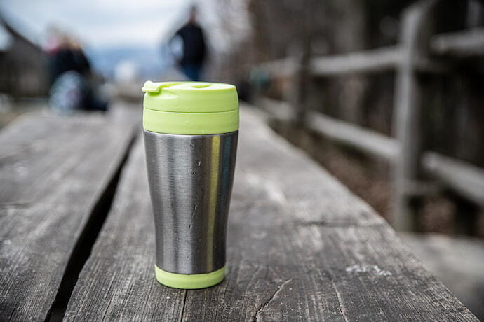 Caneca térmica de café