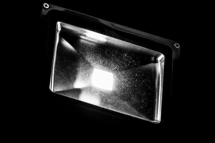 Refletor led preto