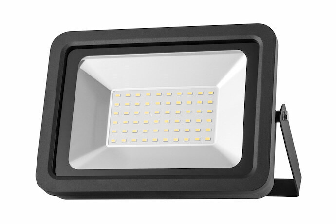 Refletor Led preto e cinza