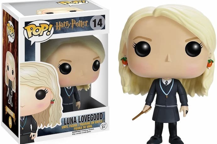 Funko Pop da personagem Luna Lovegood