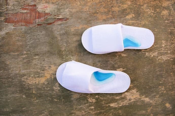 chinelo ortopédico branco