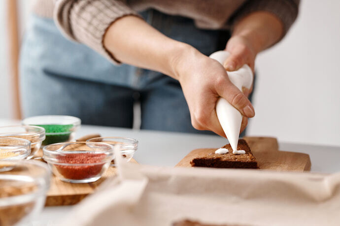 Pessoa cozinhando