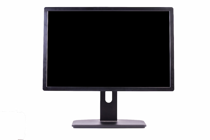 monitor de tela desligada