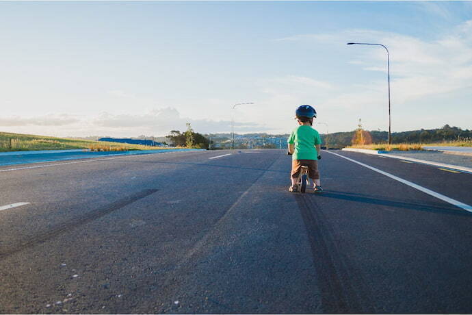 bicicleta de equilíbrio