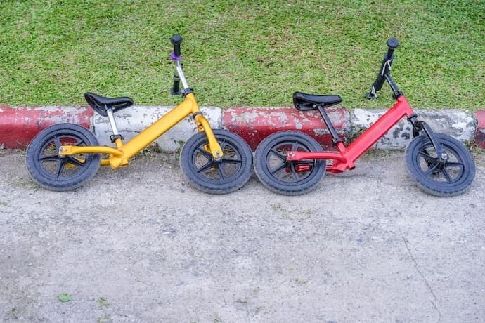 bicicleta de equilíbrio