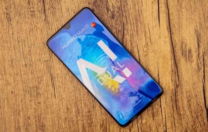 Um Huawei Mate 20