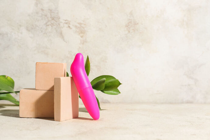 Vibrador ponto G rosa