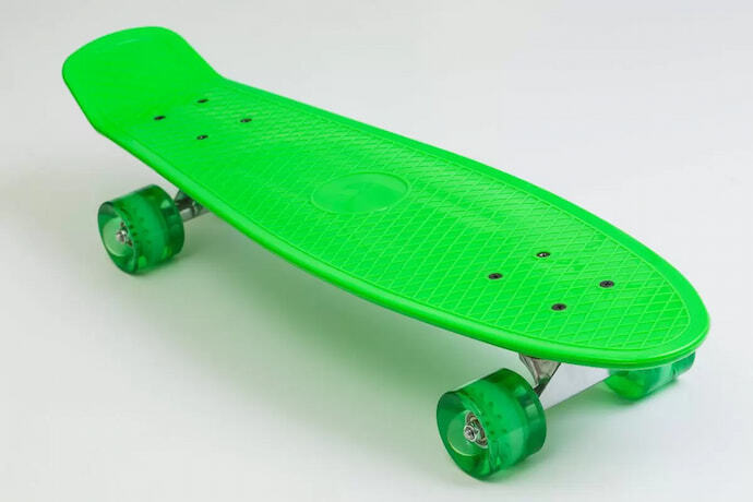 Skate cruiser verde neon