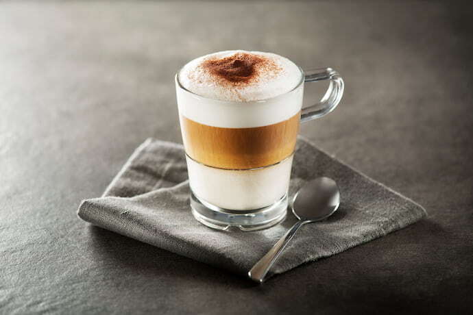 Café latte macchiato